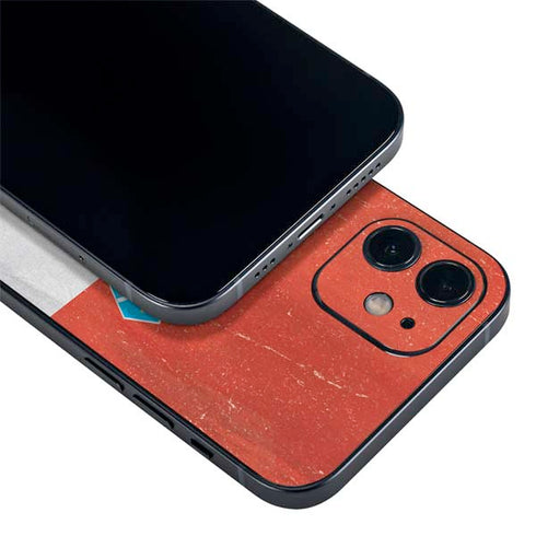 Croatia Flag Distressed iPhone 12 Mini Skin